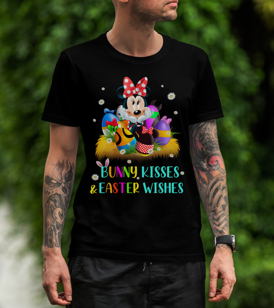 Minnie Bunny Kisses & Easter Wishes T-Shirt
