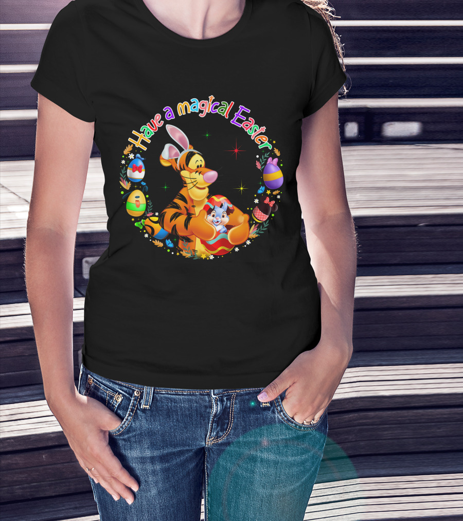 Have A Magical Easter Tigger And Easter Eggs Collection T-Shirt
