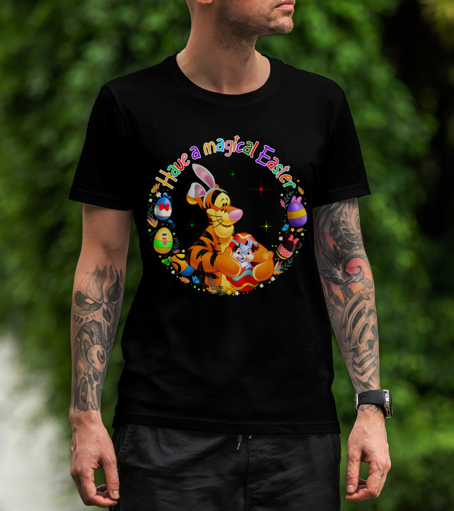 Have A Magical Easter Tigger And Easter Eggs Collection T-Shirt