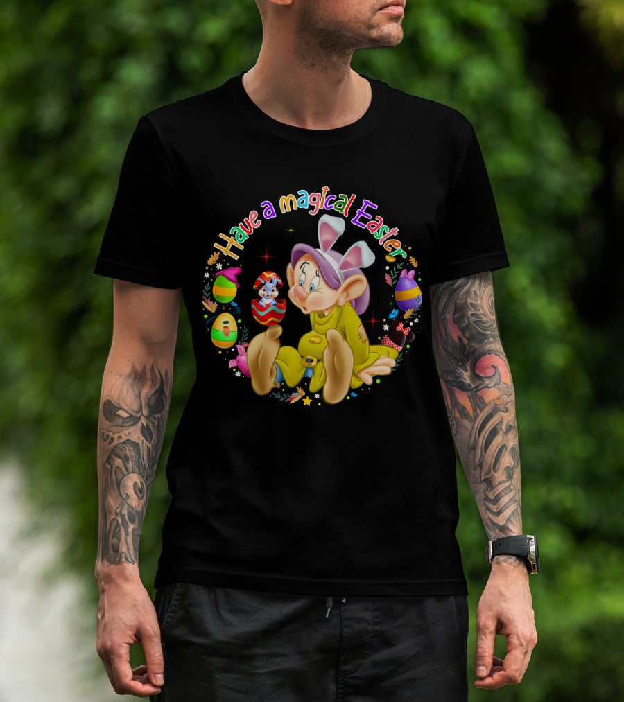 Have A Magical Easter Dopey Bunny Ears Eggs T-Shirt