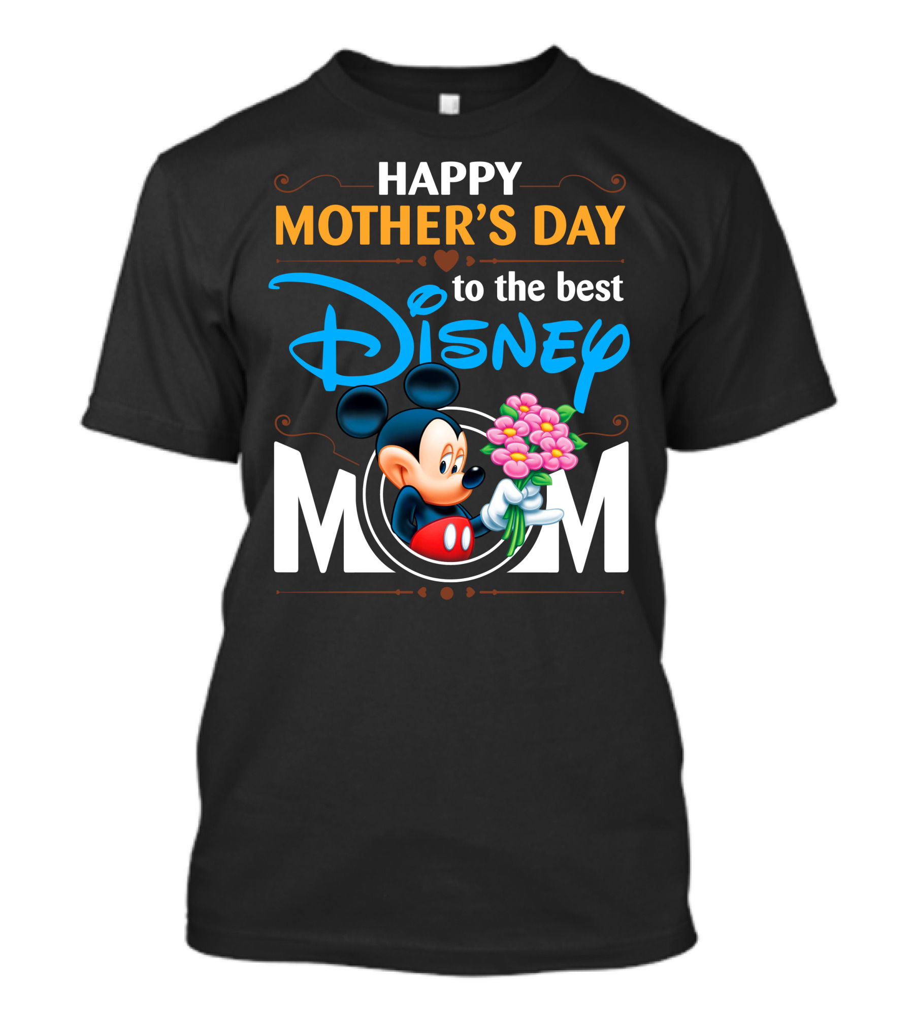 Happy Mother's Day To The Best Disney Mom Mickey T-Shirt