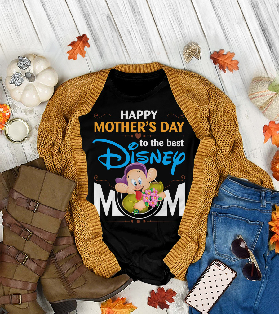 Happy Mother's Day To The Best Disney Mom T-Shirt