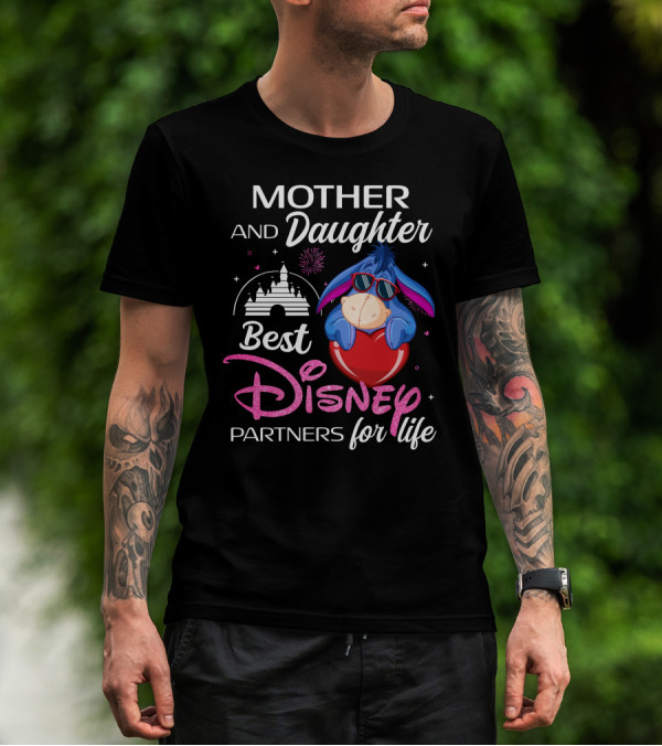Mother And Daughter Best Disney Partners For Life Eeyore T-Shirt