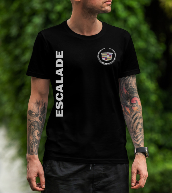 ESCALADE Cadillac Crest And Emblem T-Shirt