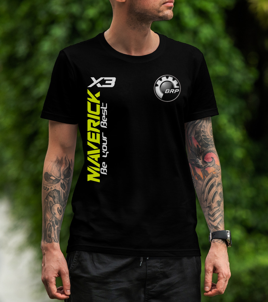 Maverick X3 Be Your Best BRP T-Shirt