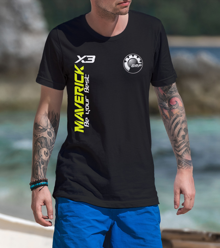 Maverick X3 Be Your Best BRP T-Shirt