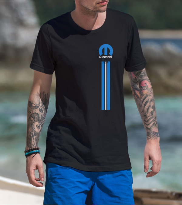 MOPAR Blue Stripes T-Shirt