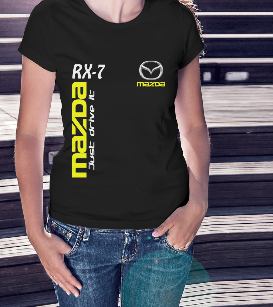 Mazda RX-7 Just Drive It T-Shirt