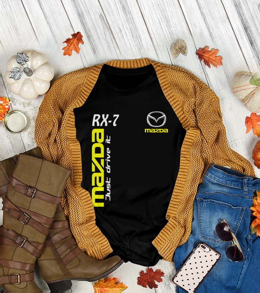 Mazda RX-7 Just Drive It T-Shirt
