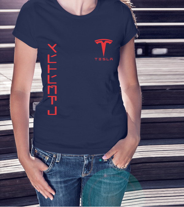 Tesla Cybertruck Logo Emblem T-Shirt