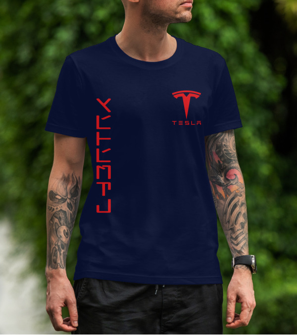 Tesla Cybertruck Logo Emblem T-Shirt