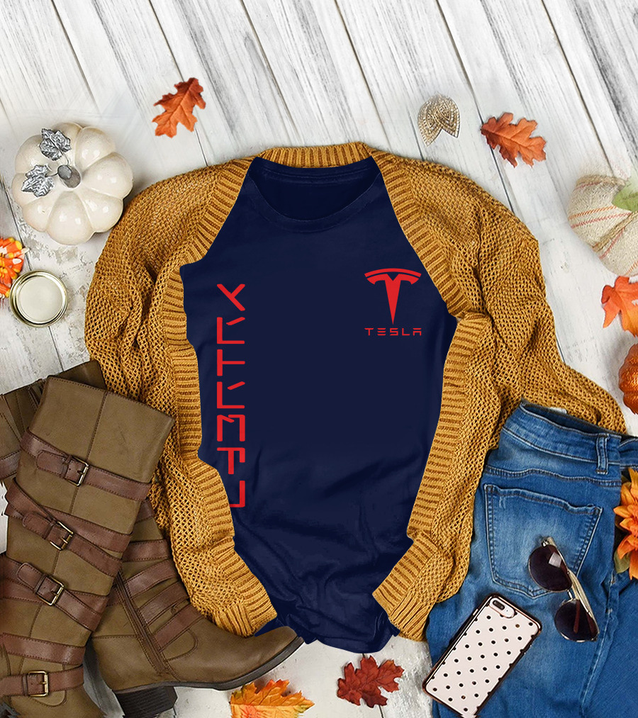 Tesla Cybertruck Logo Emblem T-Shirt