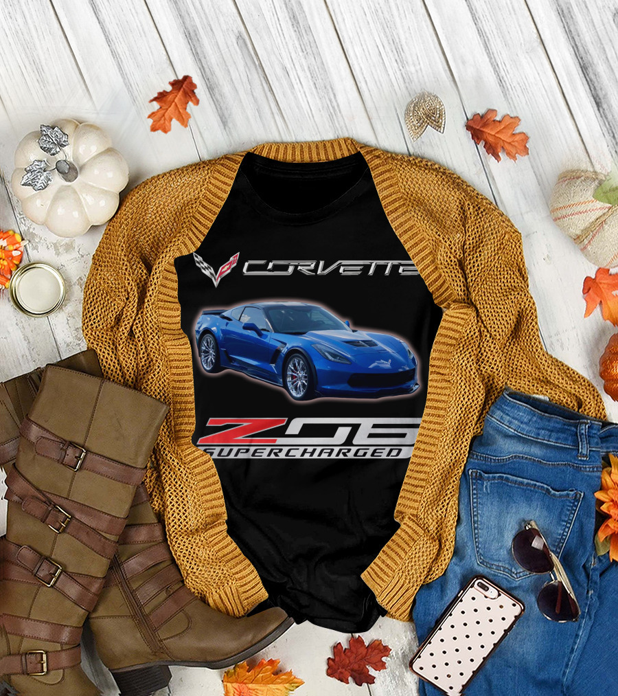 Corvette C7 Z06 Supercharged Vette T-Shirt