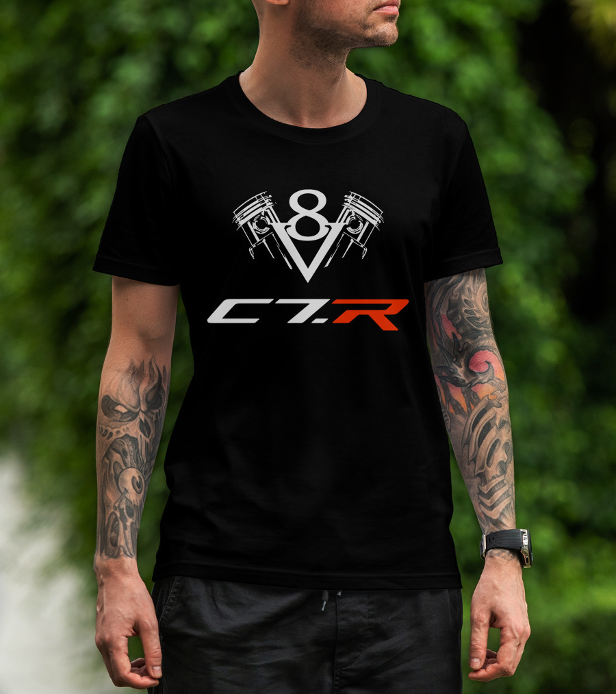 C7.R V8 Racing Engine T-Shirt