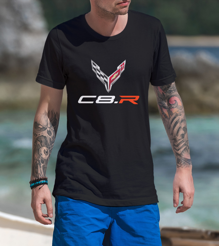 C8.R Corvette Racing Emblem T-Shirt