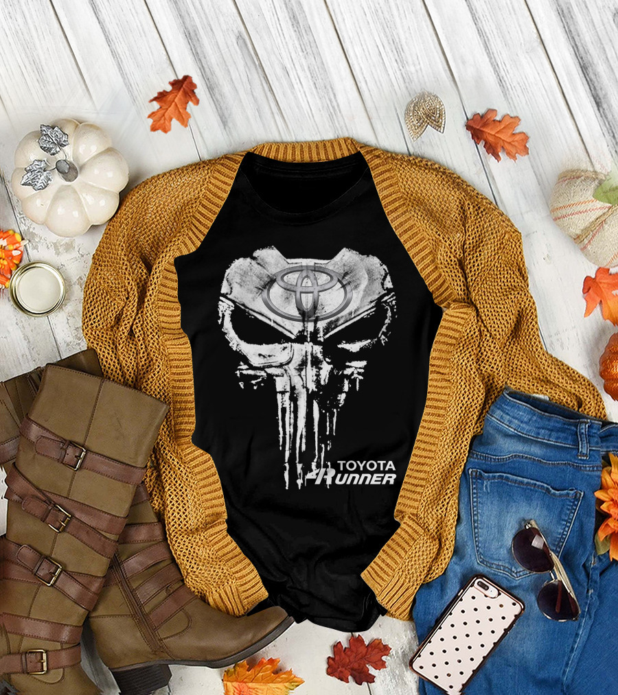 4Runner Toyota Punisher Skull T-Shirt
