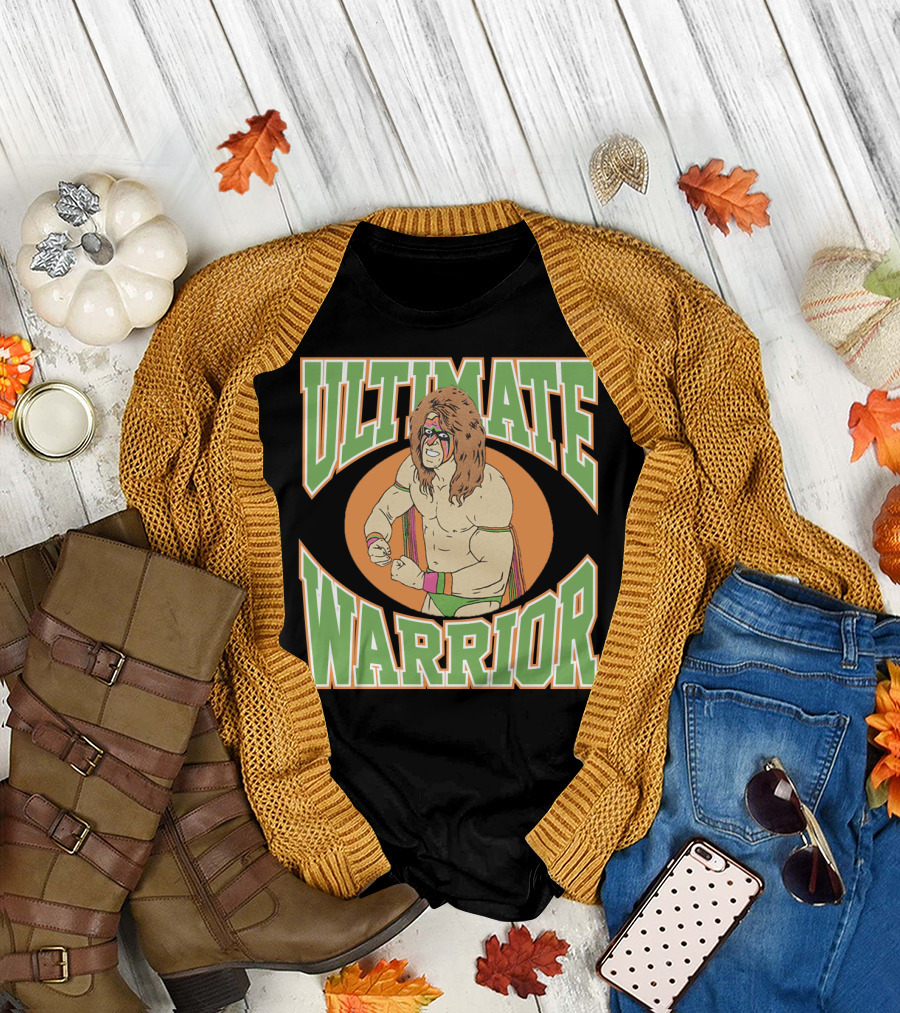 Ultimate Warrior Vintage Wrestling Icon T-Shirt