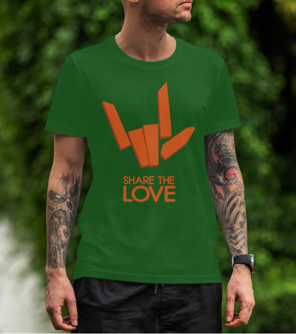 SHARE THE LOVE Stephen Sharer Merch T-Shirt