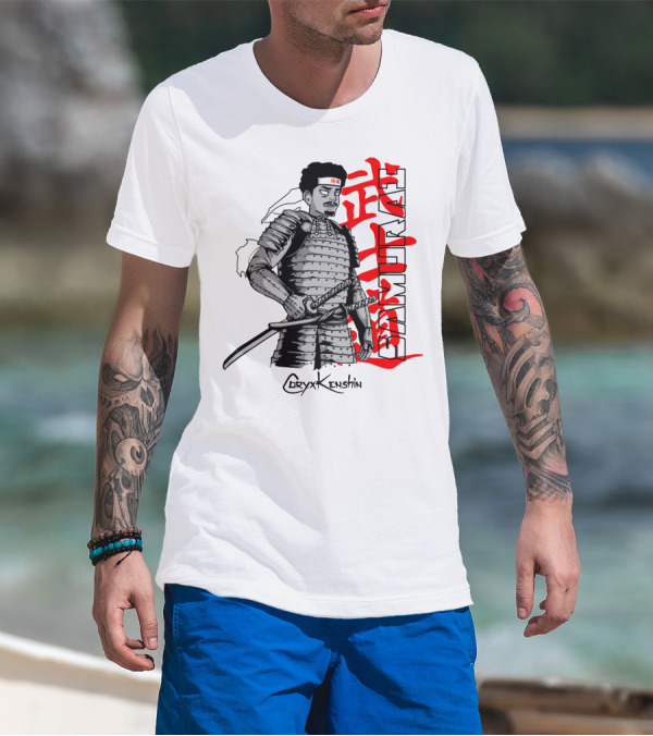 CoryxKenshin Samurai Warrior T-Shirt