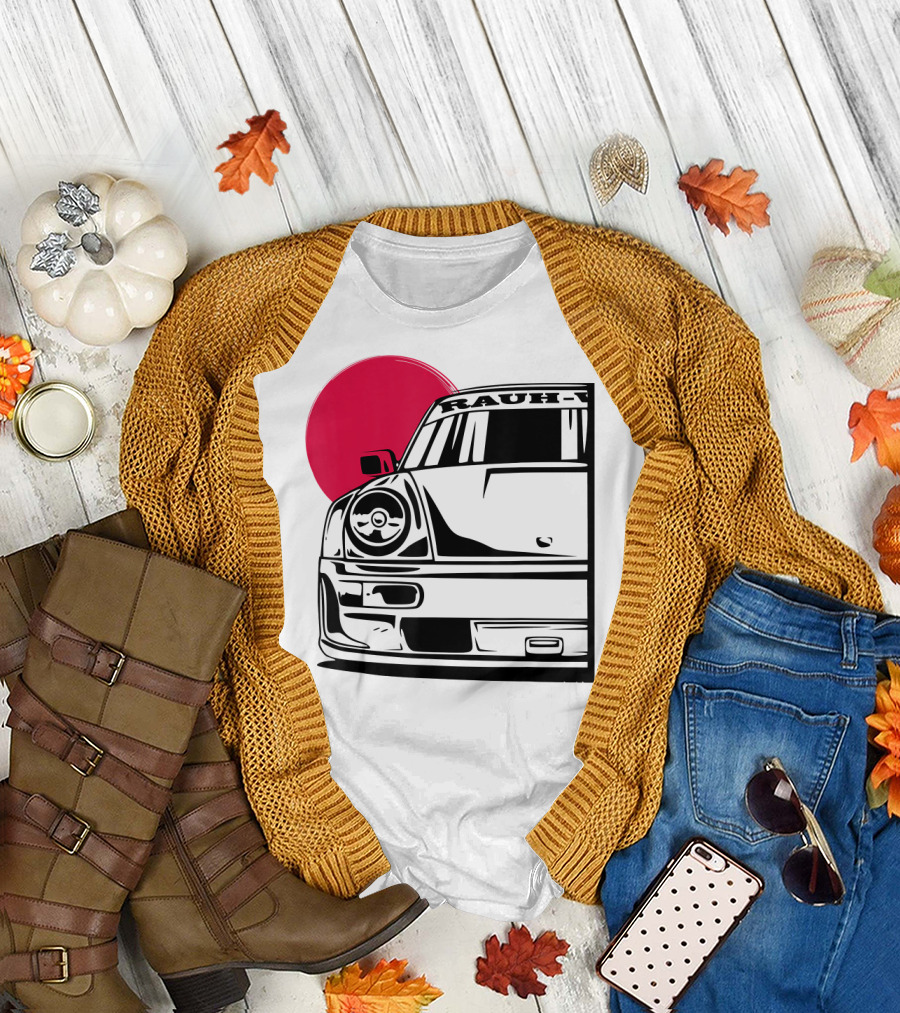 RAUH-Welt German JDM Tuning Car Par Automotive T-Shirt