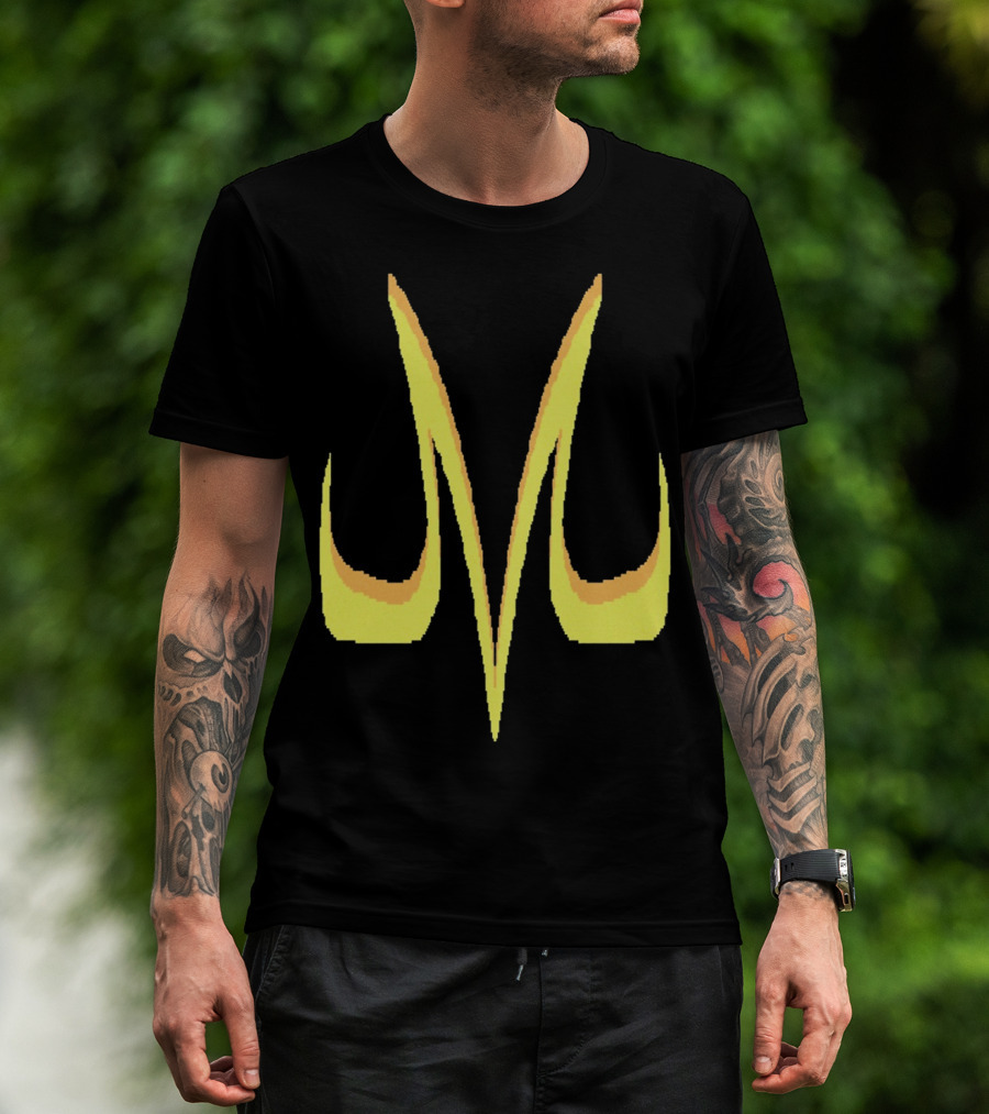 Majin Symbol Yellow M T-Shirt