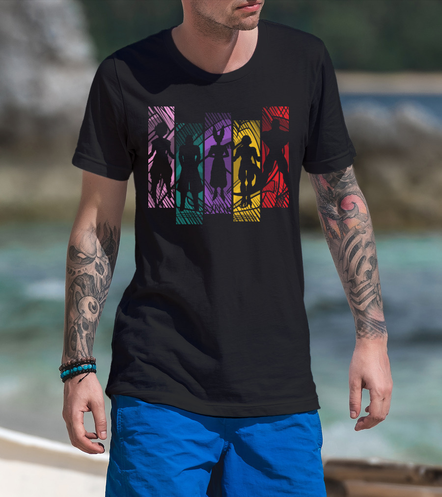 Super Rivals Colorful T-Shirt
