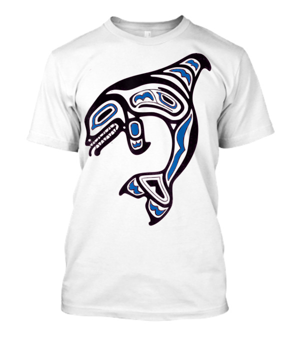Killer Whale Orca Pacific NW Native American Indian T-Shirt