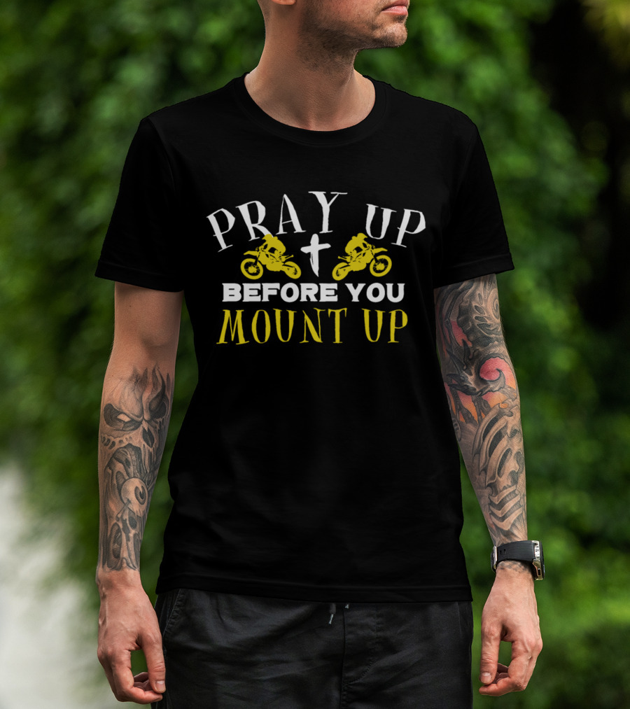 Mount Up Biker Motorcycle 2.bikermotorcycle 1106 T-Shirt