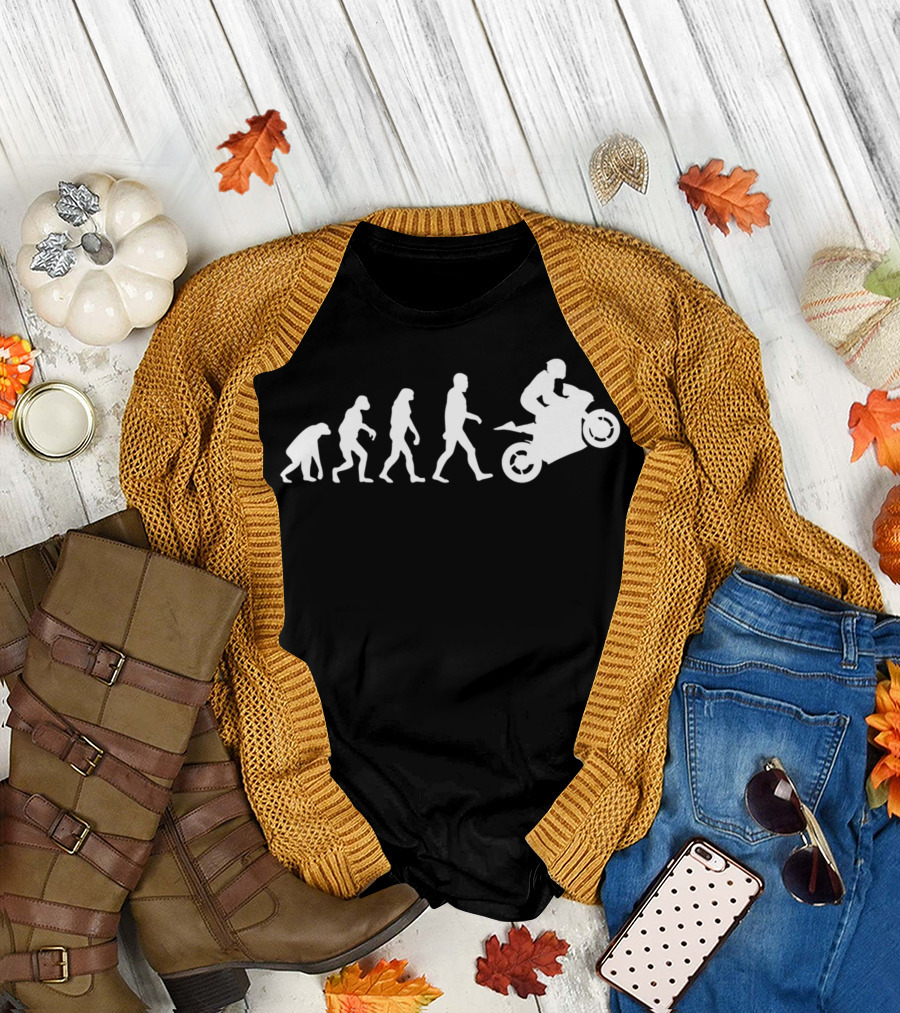 168 Biker Evolution 0755 T-Shirt