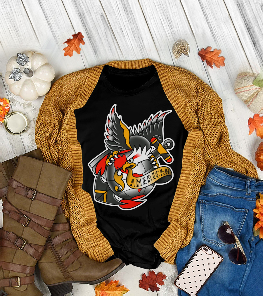 American Eagle Tattoo USA T-Shirt