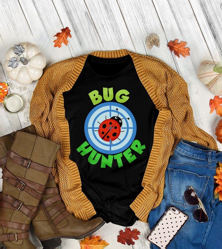 Bug Hunter Ladybug Cute Bug T-Shirt