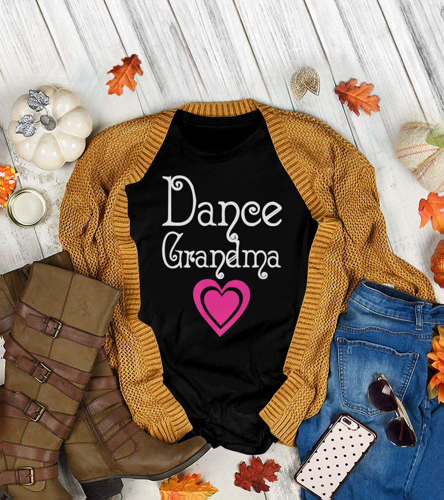 Dance Grandma Heart T-Shirt