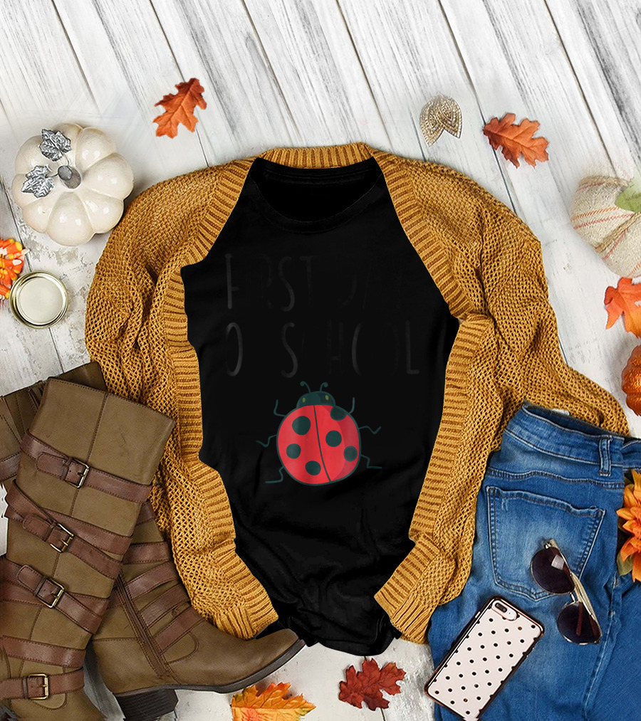 First Day of School Ladybug T-Shirt