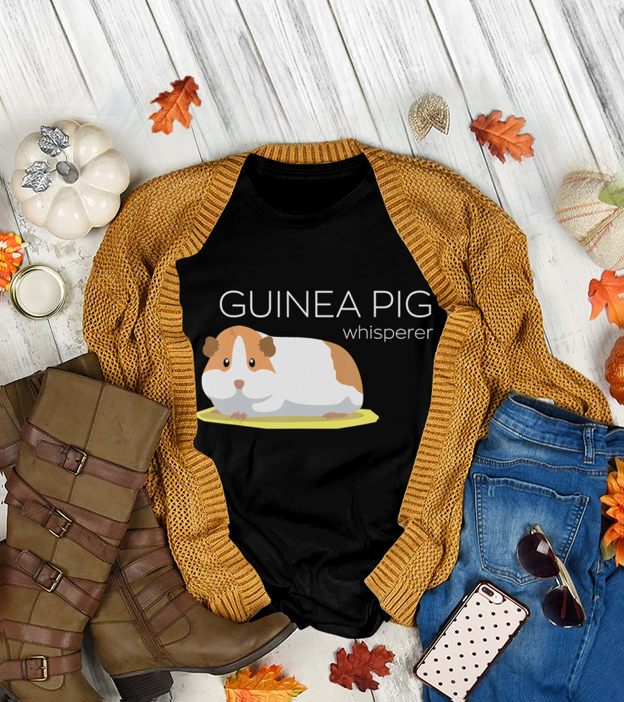 Guinea Pig Whisperer Cute Guinea Pig T-Shirt