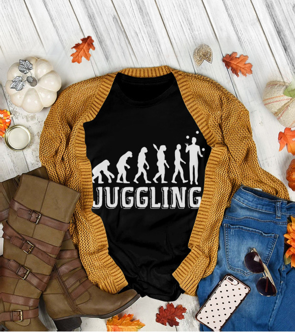 Juggling Evolution Juggle T-Shirt