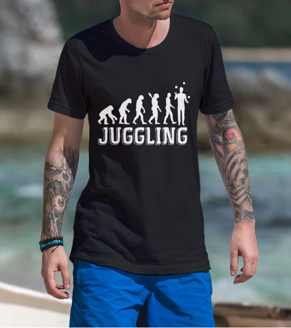 Juggling Evolution Juggle T-Shirt
