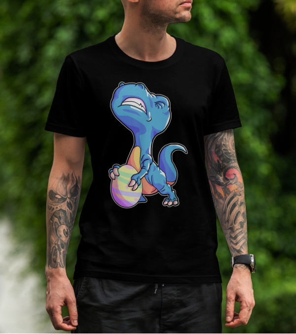 Dinosaur Egg Easter Rex Hates Hunting T-Shirt
