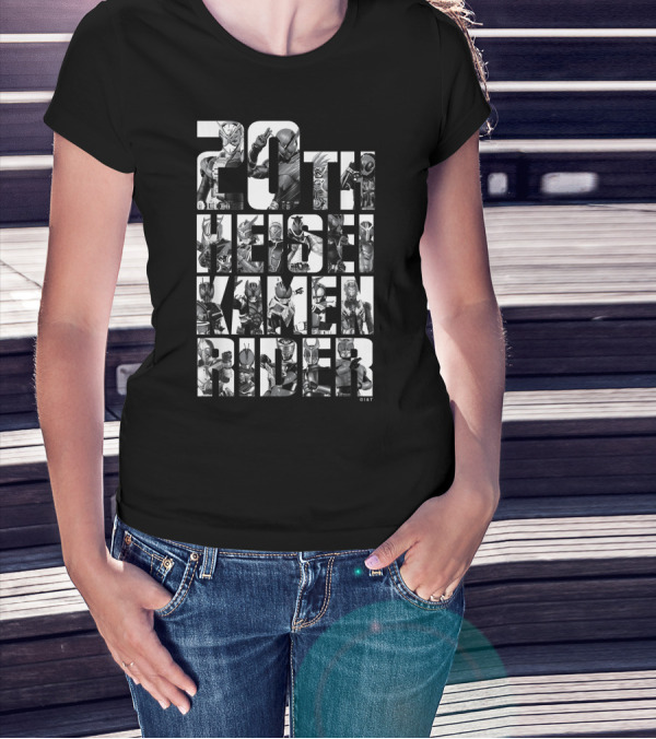 20th Heisei Kamen Rider Anniversary Catchphrase Collection T-Shirt