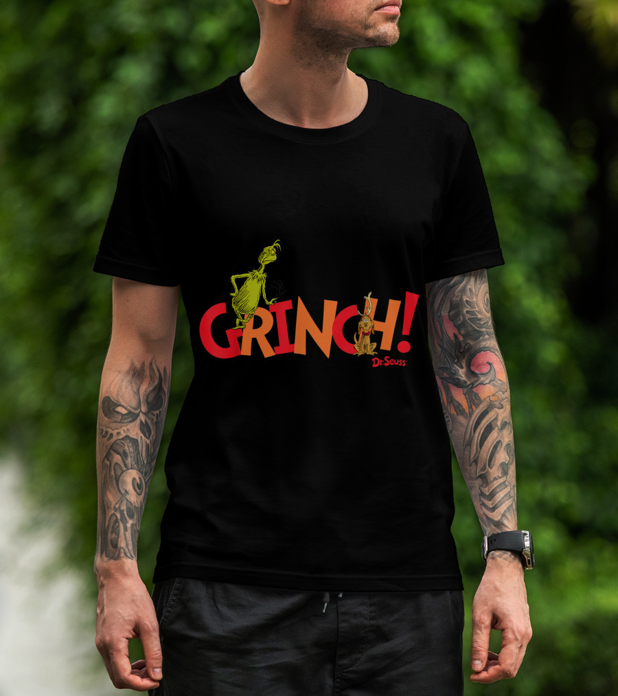 Dr Seuss Grinch And Max T-Shirt