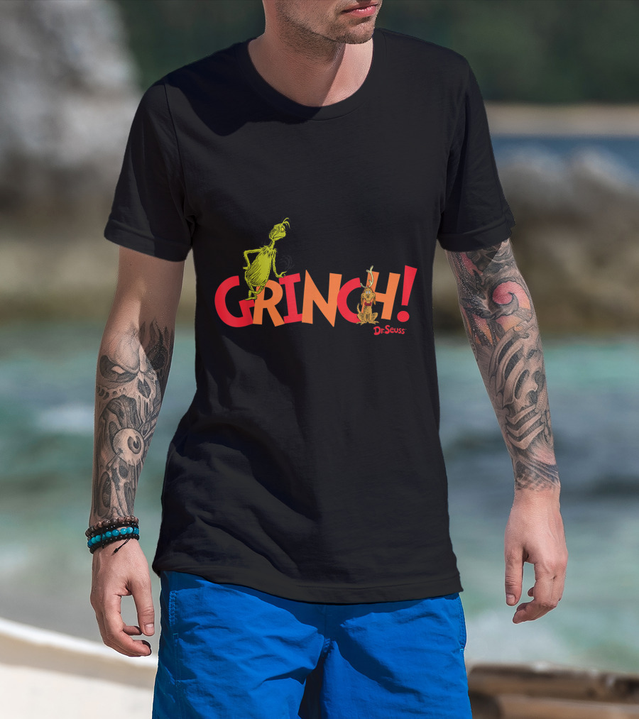 Dr Seuss Grinch And Max T-Shirt