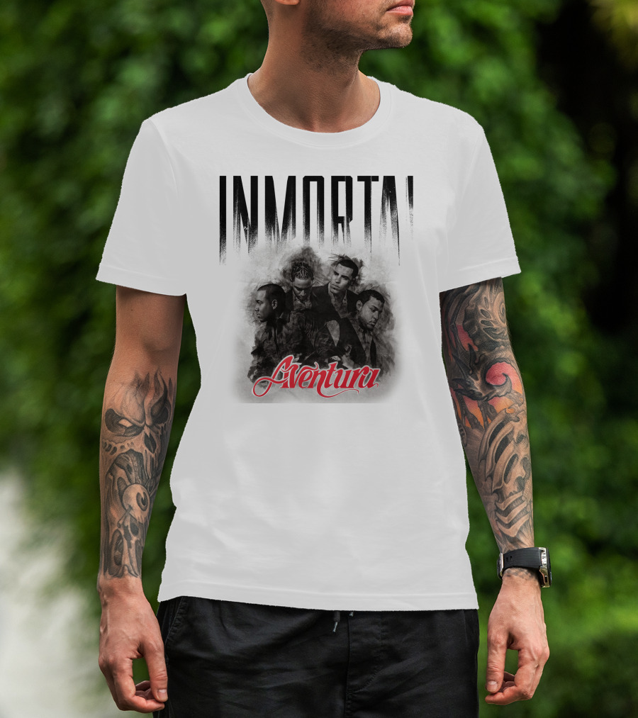 Aventura Inmortal Gira US Tour T-Shirt