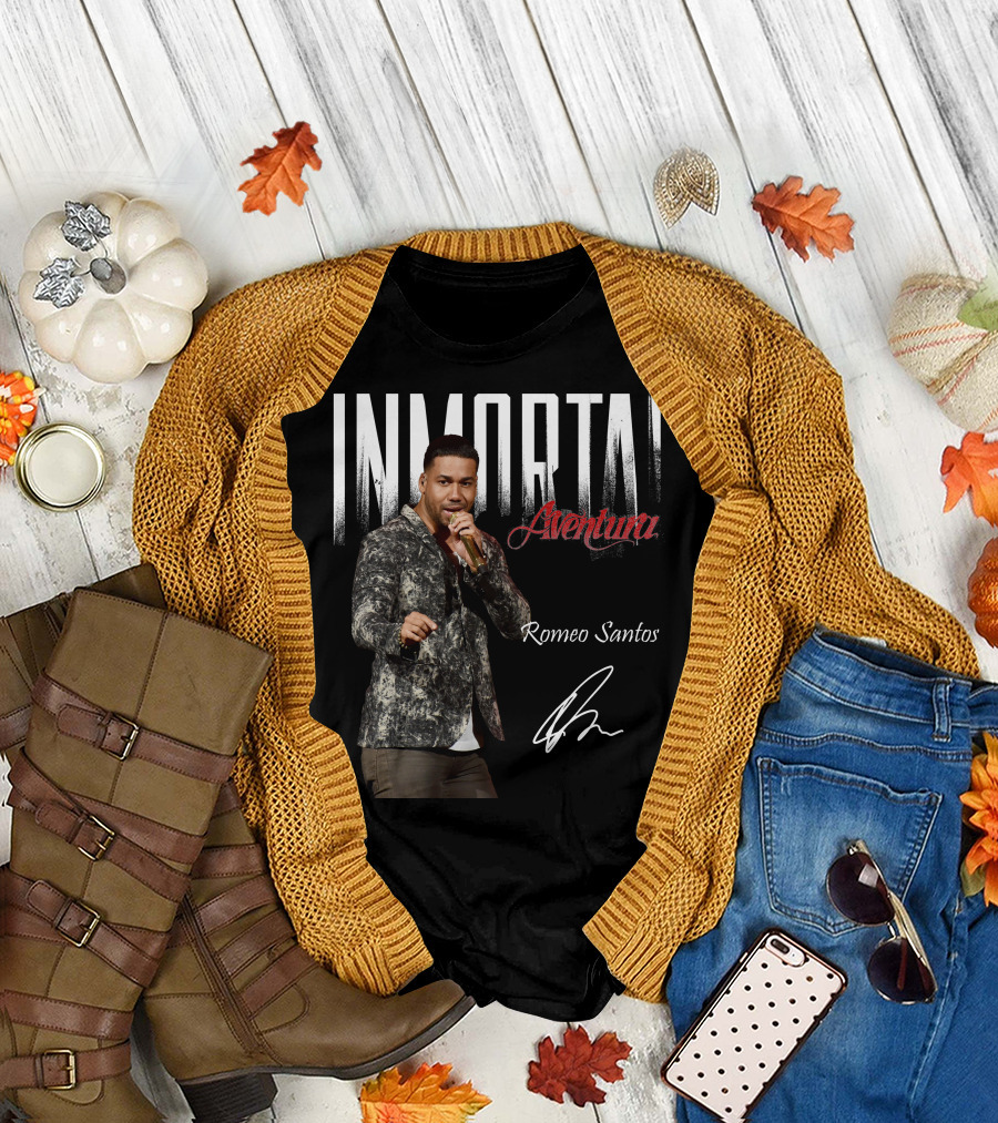 INMORTAL Aventura Romeo Santos Signature T-Shirt
