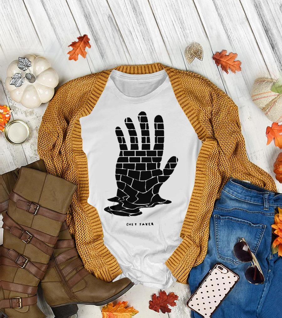 Chet Faker Built on Glass 2 Brick Hand T-Shirt