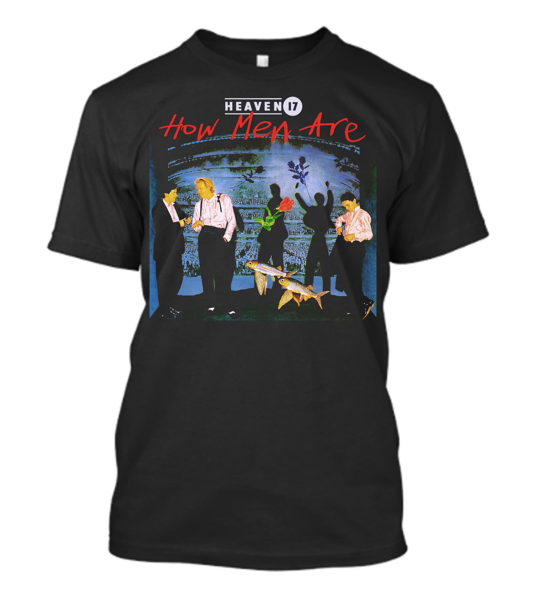 Heaven 17 How Men Are Vintage Album Cover T-Shirt