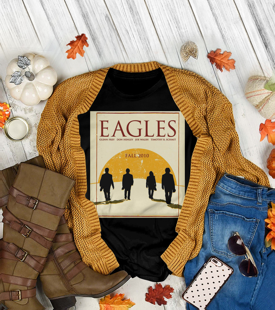 Eagles Fall 2010 Glenn Frey Don Henley Joe Walsh Timothy B. Schmit T-Shirt