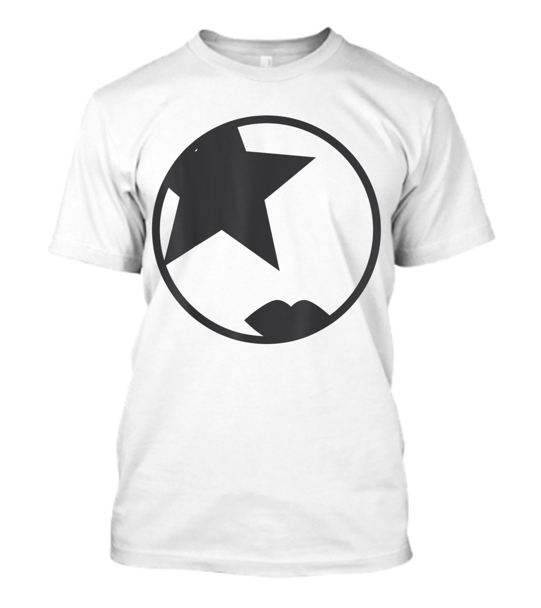 KISS Starchild Star Lips Circle T-Shirt