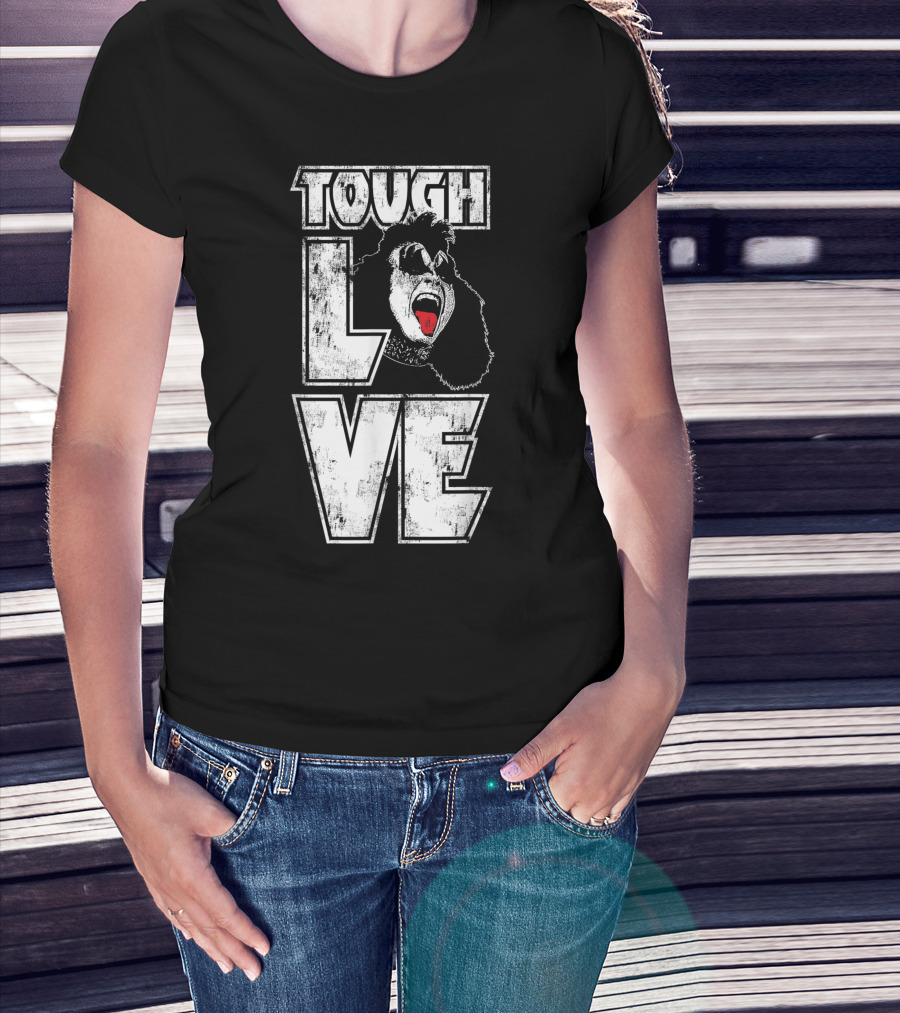 Tough Love Gene KISS Rock Iconic T-Shirt