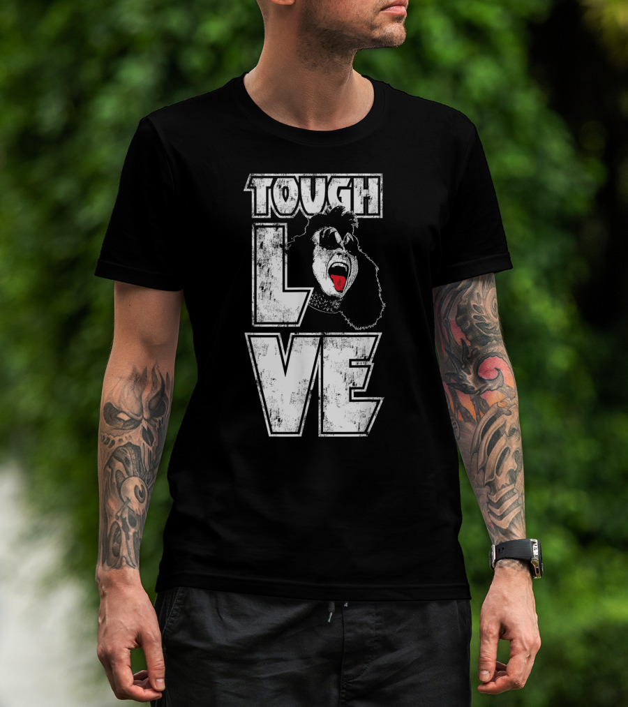 Tough Love Gene KISS Rock Iconic T-Shirt