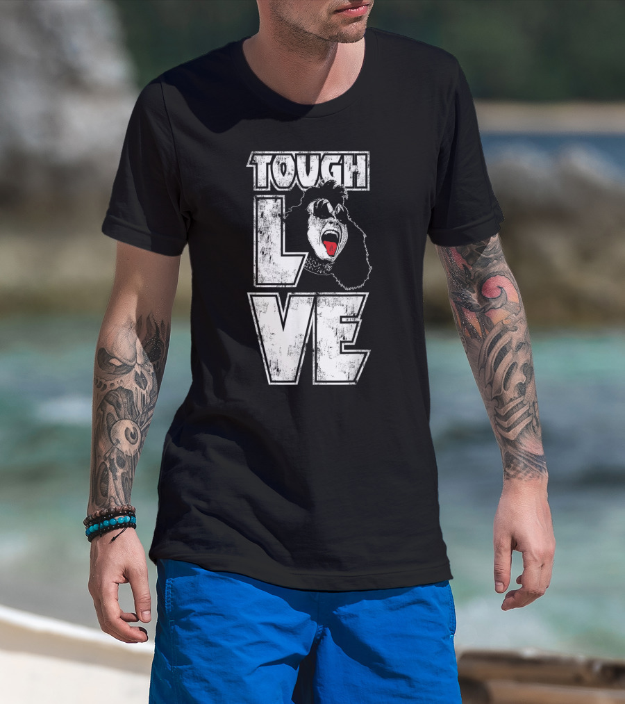 Tough Love Gene KISS Rock Iconic T-Shirt