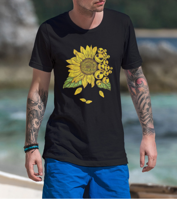 NIGHTMARE BEFORE CHRISTMAS YOU ARE MY SUNSHINE SUNFLOWER ICONS T-Shirt